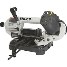 Klutch Benchtop Metal Cutting Band Saw 5in. X 4 78in. 400 Watts 110-120v
