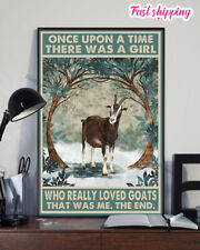 Lonely Goat One Upon A Time Poster Wall Art Vertical