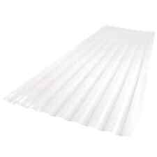 26 In. X 6 Ft. White Opal Polycarbonate Roof Panel Corrugated Roof Sheets