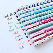 Color Pens For Women Colorful Gel Ink Pens Multi Colored Pens Roller Ball Fine P
