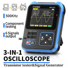 3 In 1 Dso-tc3 Digital Oscilloscope Transistor Tester Signal Generator 500khz