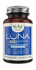 Luna Kids Sleep Aid Children Melatonin Sensitive Adults Natural Ingredients