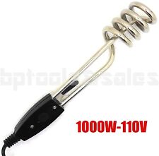10 1000w-110v Water Heater Portable Electric Immersion Element Boiler Travel