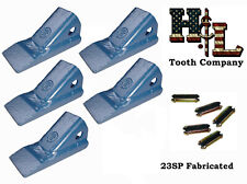 23sp Hl Fab Bucket Teeth 5 Pack 23fp Flexpins D39093 U13929 8023 Made In Usa
