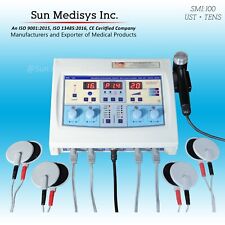New Combined Ultrasound 1 Mhz Therapy And 4 Channel Electro Therapy Machine Unit