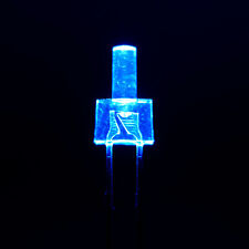 2mm Blue Water Clear Leds Pack Of 100 L02bwc