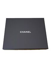 Chanel Empty Necklace Gift Box 10x8x1.25 Display Storage Velvet Insert Set