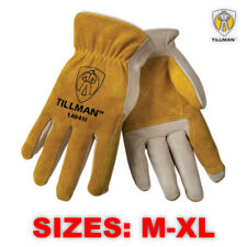 Tillman 1464 Top Grain Split Palm Cowhide Leather Drivers Gloves Sizes M-xl