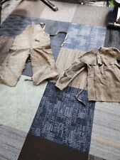 Vintage Leather Cowhide Welding Jacket Pantschaps
