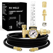 Rx Weld Argon Regulator Flow Meter Gas Regulator Gauge For Mig Tig Weld With