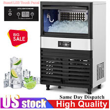 90lbs24h Smart Built-in Commercial Ice Maker Bar Restaurant Ice Cube Machine