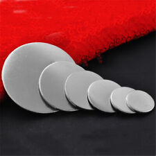 925 Sterling Silver Flat Disc Blanks For Engraving 10mm 15mm 20mm 25mm 30mm 40mm
