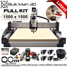 1500x1500mm Work-bee Cnc Wood Router Machine 4 Axis T8 Leadscrew Full Kit