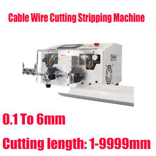Screen Display Wire Cutting Cable Stripping Machine Auto Cable Cut Strip Machine