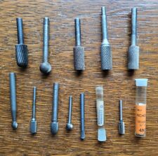 11 Machinist Tools Lathe Mill Rotary Burr Files Bits Cushman Nicholson Usa