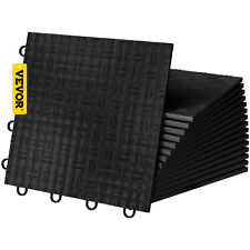 Vevor 12x12 50 Pack Black Garage Flooring Tiles Interlocking Garage Trac