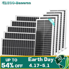 100w 200w 400w 1000watt 12v Monocrystalline Solar Panel Home Rv Camping Off Grid