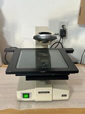 Olympus Bh2-mjl Microscope Stand With Stage- Automatic Turret