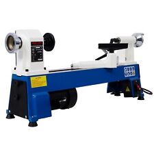 Benchtop Wood Lathe 10x18 Wood Lathe Machine 5 Variable Speeds For Woodworking