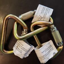 3 Omega Firefighter Rescue Industrial 9000 Lb Locking Carabiner Nfpa 1983