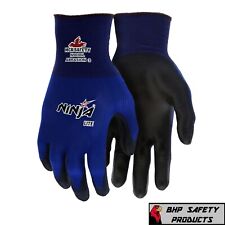 Mcr Safety Ninja Lite Polyurethane Coated Work Gloves 1 Dozen12 Pair Xs-xl