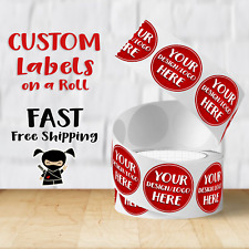 Custom Waterproof Labels Personalized Product Label Business Sticker Label