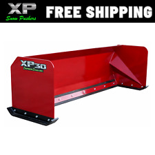 8 Xp30 Red Skid Steer Snow Pusher Bobcat Case - Free Shipping - Rtr