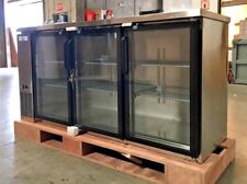 New 72 Stainless Steel Beer Liquor Cabinet Case Refrigerator Commercial Bar Nsf
