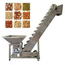Electric Bucket Elevator Conveyor For Rice Nut Granule Food 220v 39.6gal 6.23fth