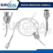 Irrigating Aspirating Cannula Ophthalmic Eye Instruments Stainless German Grade