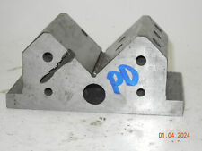 Lot Pd Machinist V Block With Wide Bade. Jig Fixture Setup Tooling