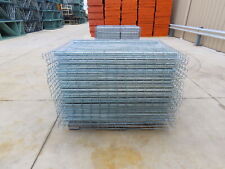 Pallet Rack Wire Deck 60x46 Waterfall 2 Channel Racking Mesh