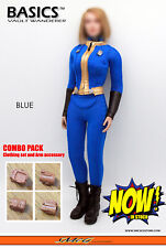16 Scale Female Custom Vault Wanderer Outfit Set Fallout Jiaou Phicen In Stock