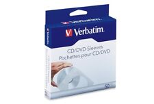 Compact Disc Cddvd Paper Sleeves Cover Case White Envelope Clear Window 50pk