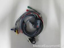 Physio-control Oem 12 Lead Ecg Cable 2-piece For Lifepak 12 15 20 11111-000018