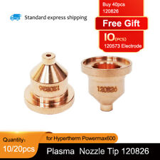 1040pcs 120826 Plasma Cutter Nozzle Tip For Hypertherm Powermax600 Torch