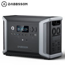 Dabbsson Dbs2300 Plus Power Station Lfp Solar Generator Max 16660wh Ac Outlets