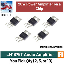 Lm1875 Lm1875t 20w St Zip-5 Versatile Audio Amplifier Ic Car Diy  Us Ship