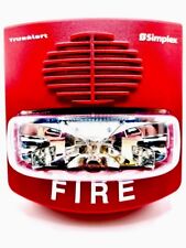 Simplex 4906-9127 Red Wall Horn Strobe Same Day Free Shipping. New