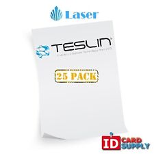 Teslin Synthetic Paper - 8.5 X 11 Sheet For Laser Printers Pack Of 25
