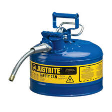 Justrite 7225320 Type Ii Safety Canblue12 In. H