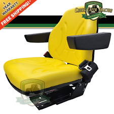 Re188293-dlx Seat With Arm Rests And Seat Belts For John Deere 5200 5300 5400