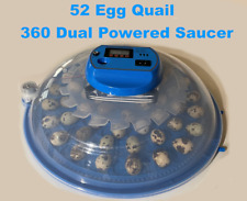 Dual Powered-52 Quailbird Egg Incubator - 360 - Little Rock Ar Seller