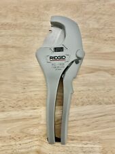 Ridgid Rc-1625 18 - 1 58 Ratcheting Plastic Pipe And Tubing Cutter