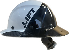 Exclusive Color Lift Black White Full Brim Hard Hat Hdf50-23wg