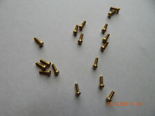Brass Fillister Head Slotted Machine Screws 440 X 516 20 Pcs. New