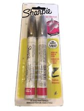 2 Pack Sharpie Medium Point Oil-based Paint Markers 2-color Set