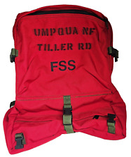 Us Forest Service Wildland Firefighters Fss Pack Backpack Red Umpqua Nf Oregon