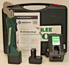 Greenlee Gator Model Ek210 Battery-powered Crimping Tool Set