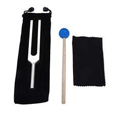 432 Hz Tuning Fork With Silicone Hammer Bag Cleaning Cloth For Dna Healing